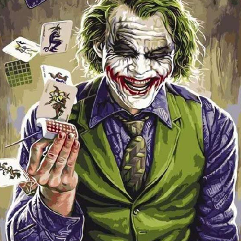 Schilderen op nummer The Joker